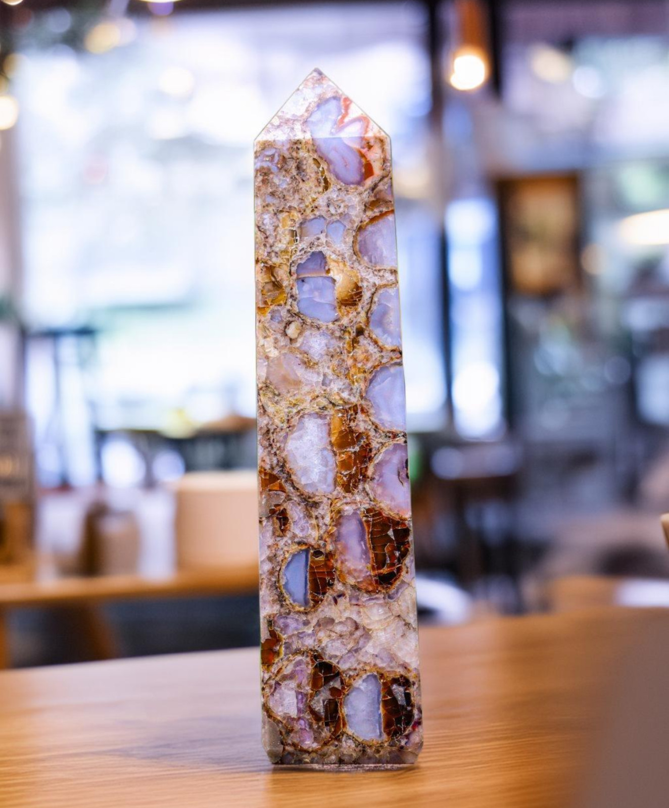 2.37LB! 220X50MM Cobra Jasper Tower