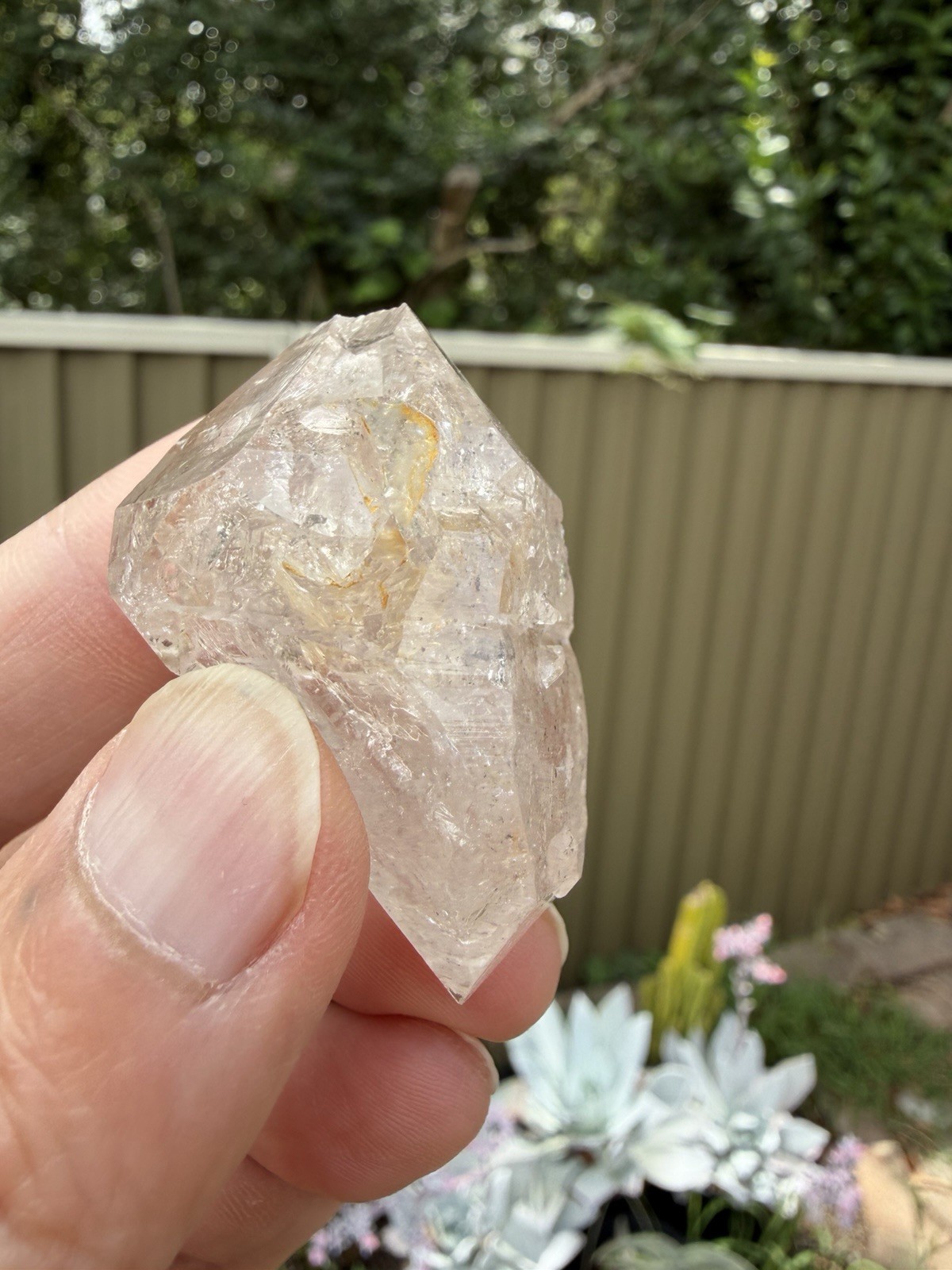Fenster Quartz Double Terminated Mt ida Arkansas United States 4.8x3x2.6cm Nice