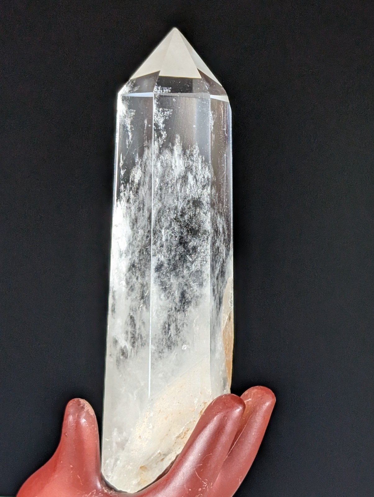 Clear Quartz Tower Raw Polished Point Crystal Gemstone Wand Chakra