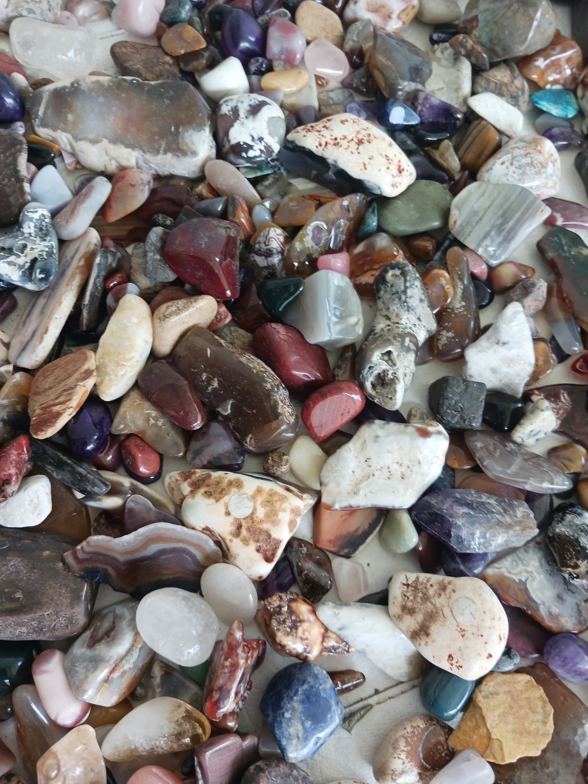 2 lbs Mixed Lot Polished Rocks Tumbled Stones Gemstone Mix – 20 Lbs AVAILABLE