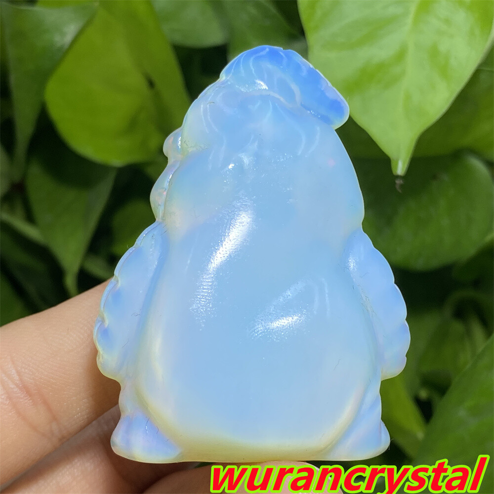 Top Opalite Oogie Boogie Skull Crystal Carved point Christma Halloween gift 1pc