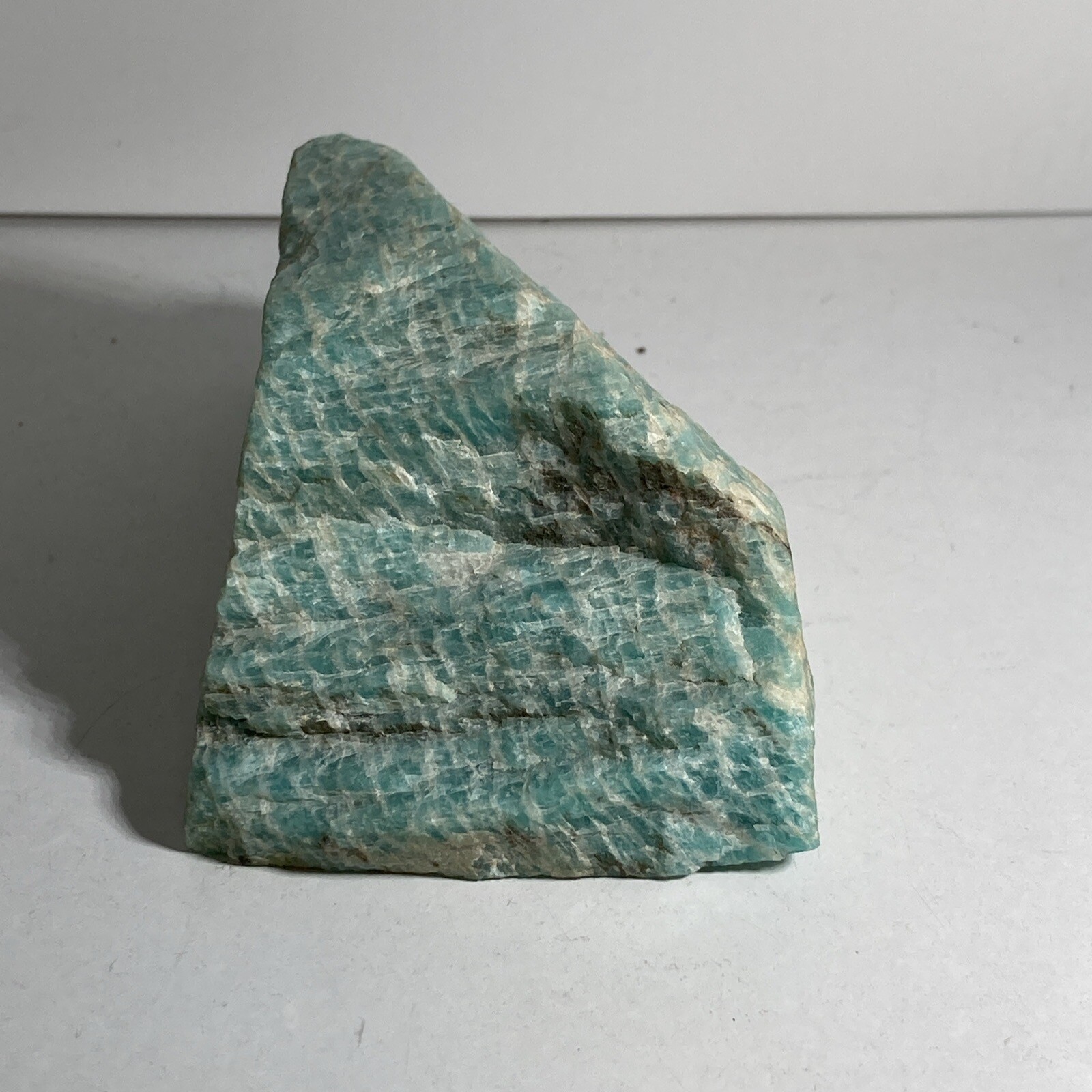 Amazonite Natural Rough Stone 10+ Ounces 4 Inches Long