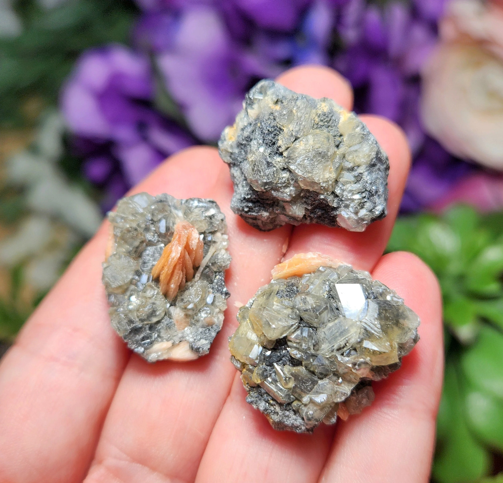 Cerussite Crystal Cluster