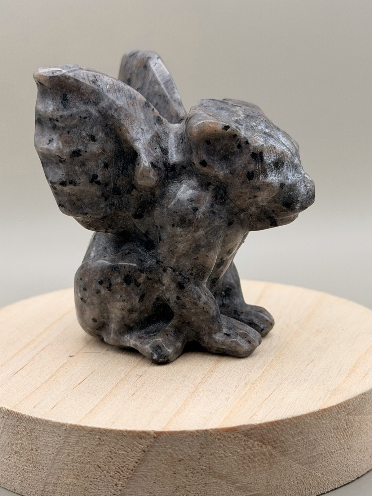 Yooperlite Gargoyle Natural Crystal Gemstone Protection UV Reactive