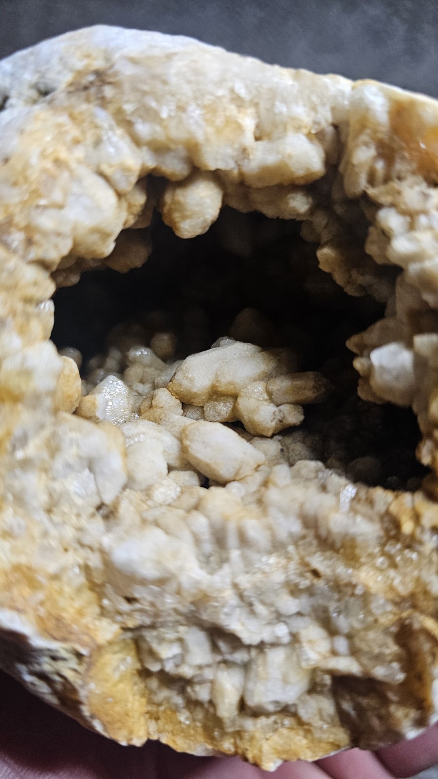 Geode Amethyst Feldspar And Multiple Rare Quartz Points Double Terms