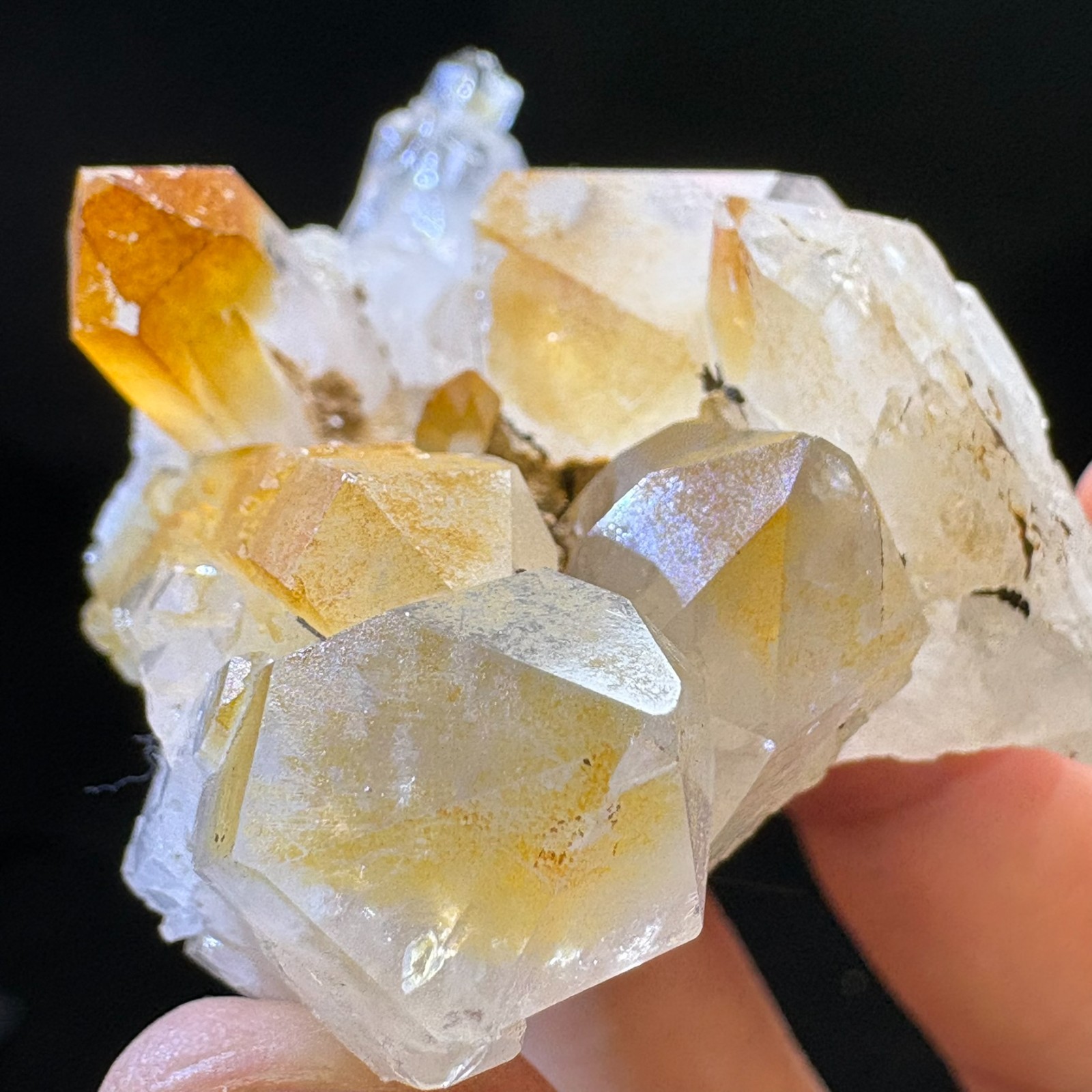 Natural Clear Quartz Cluster Crystal Specimen Raw Mineral Heal Reiki Clarity