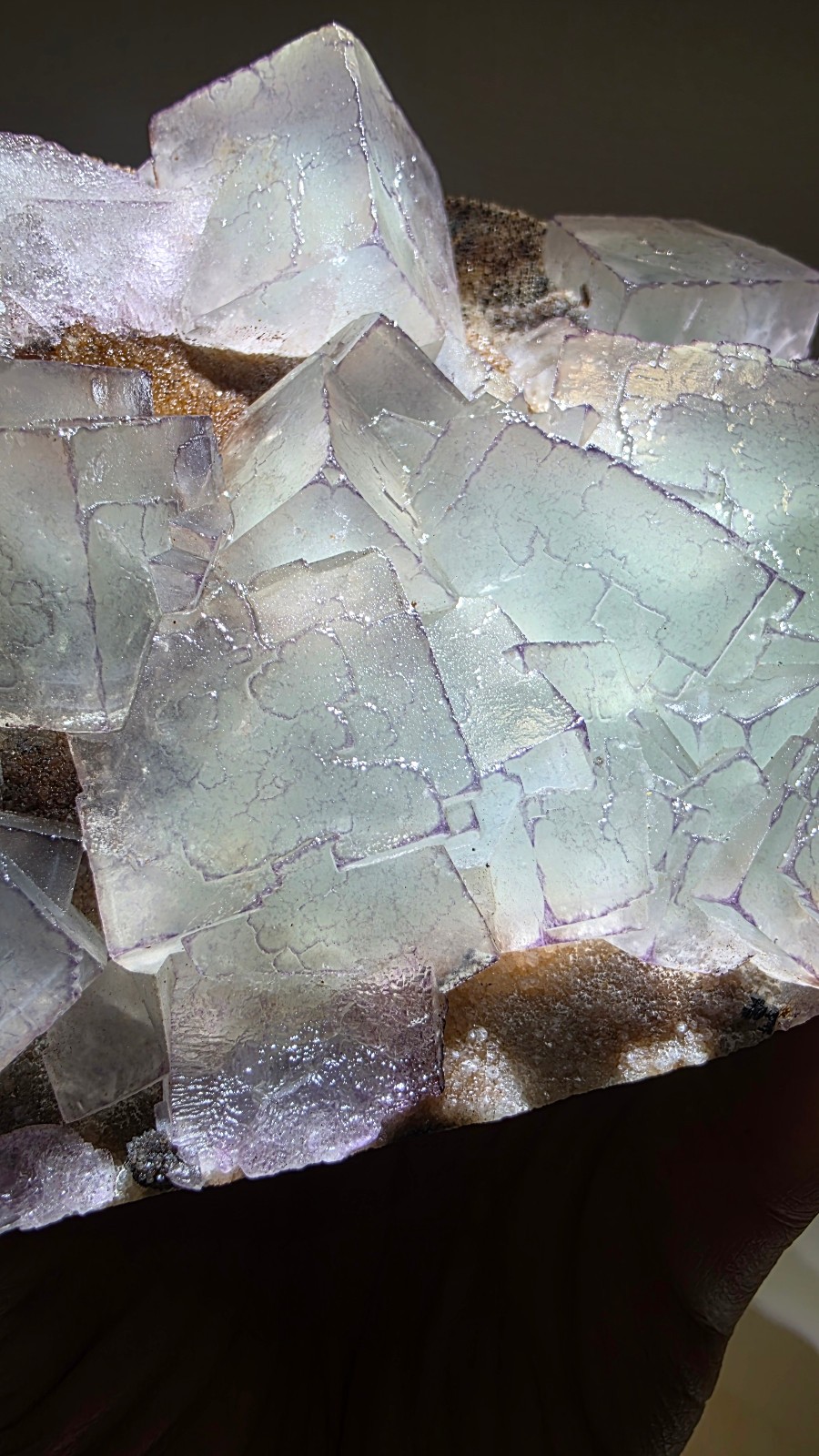 6.2″ Mint Fluorite Plate – Qinglong Mine, China – Large Cabinet Specimen (940g)