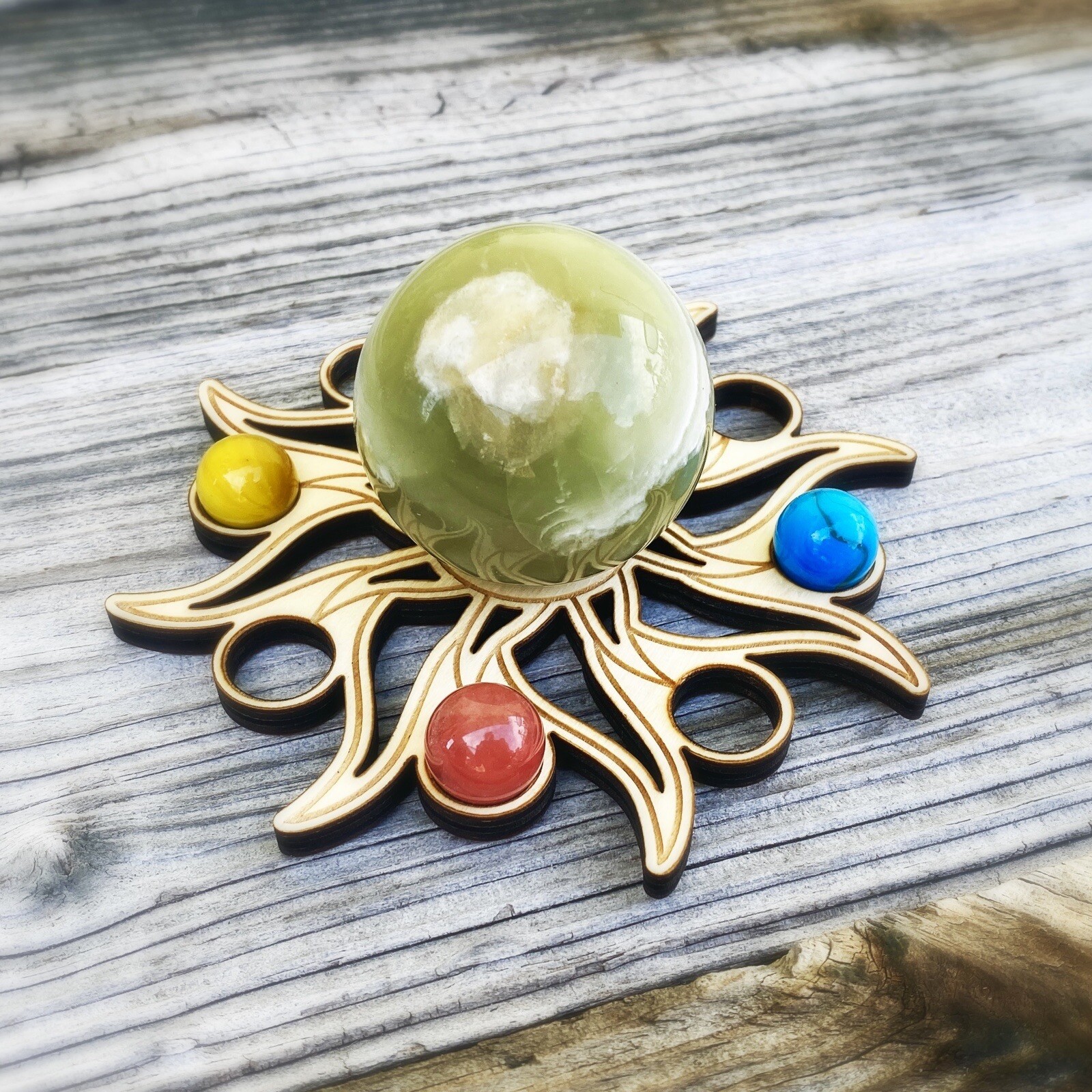 Sun Multi sphere holder display stand