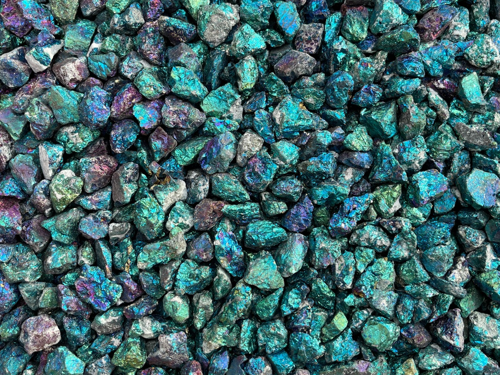Grade A++ Small Chalcopyrite Natural Stone, Raw Peacock Ore, Wholesale Bulk Lot
