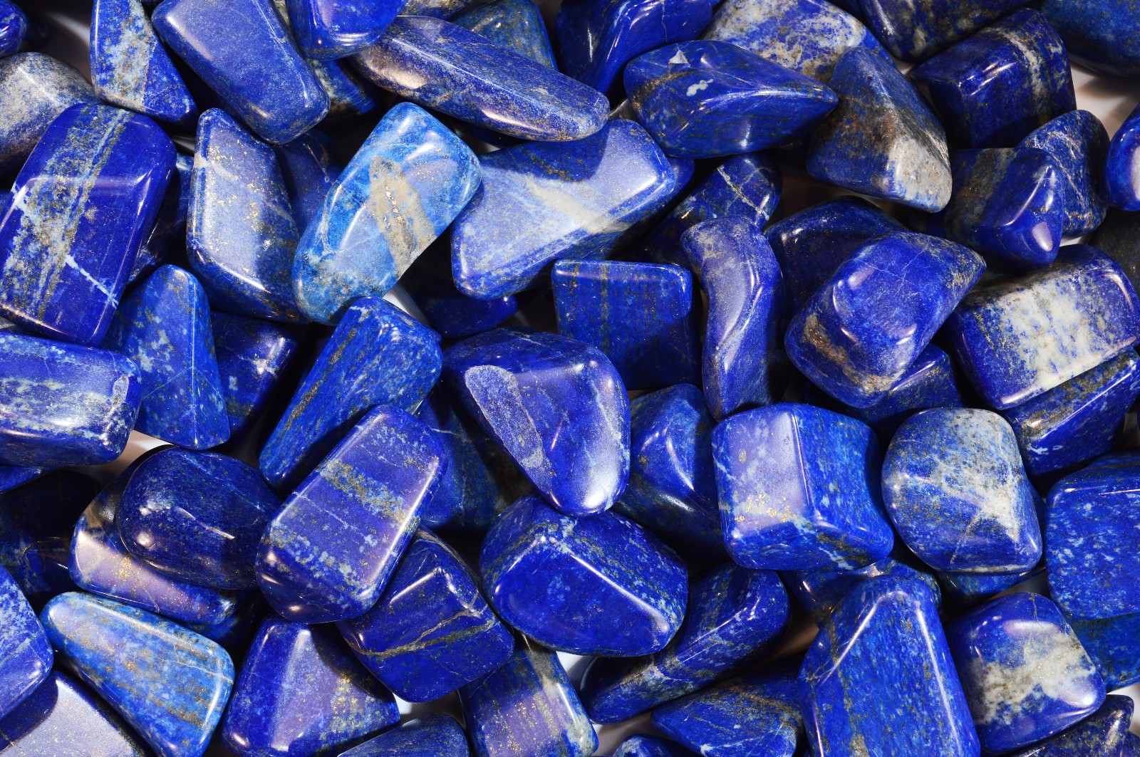 Lapis Lazuli 1/2″ 2 Pieces A Grade Tumbled Polished Throat Chakra Healing Stone