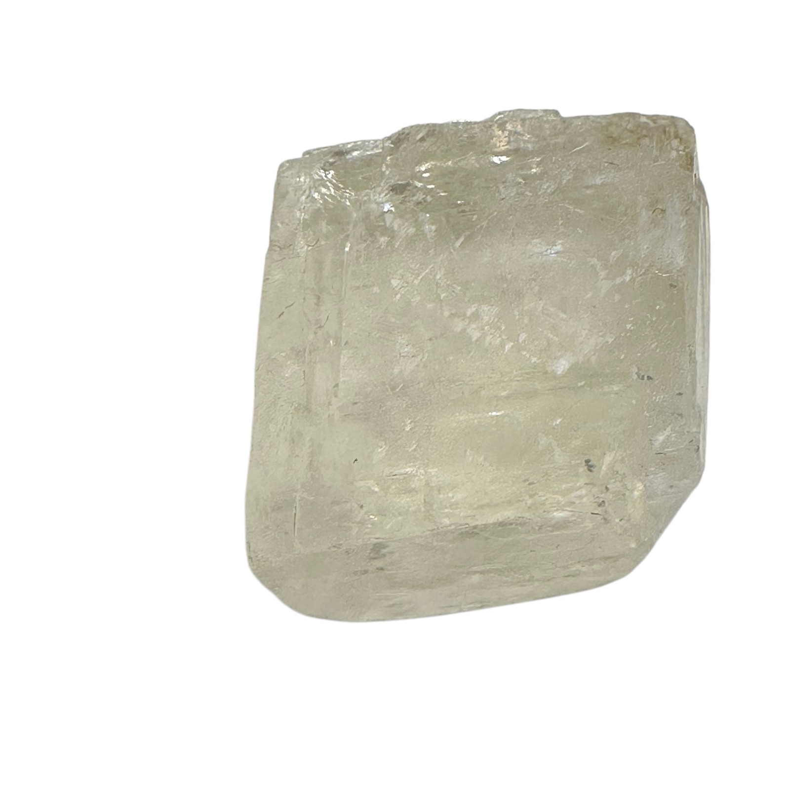 Optical Calcite Iceland Spar 56g Rectangular Display Specimen| 32x30x21mm| Clear