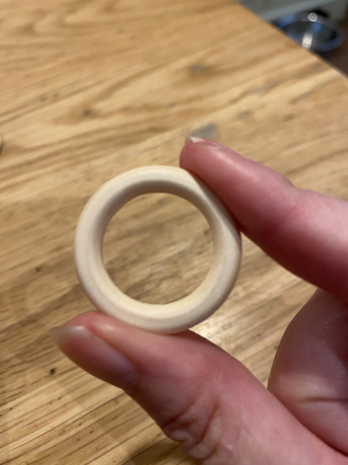 Crystal Ball Hoop Holders Wooden X 5