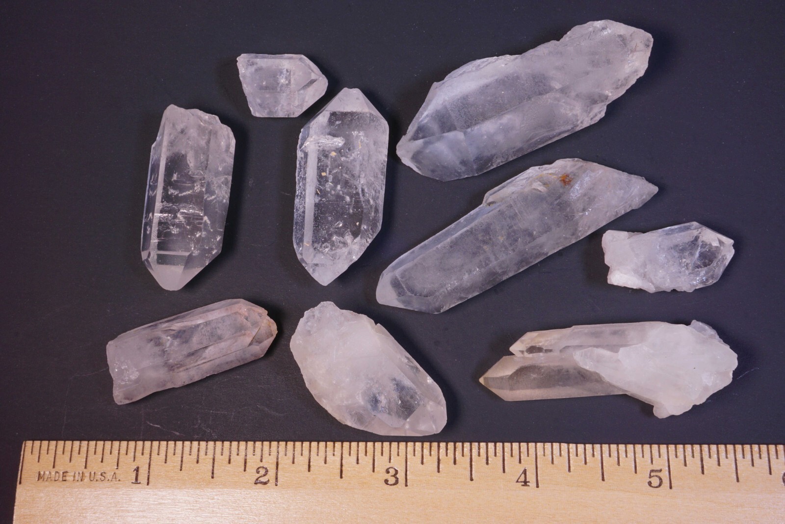 Quartz Crystal Points 1/4 Lb Natural Clear Crystal Points Gemstone Specimens