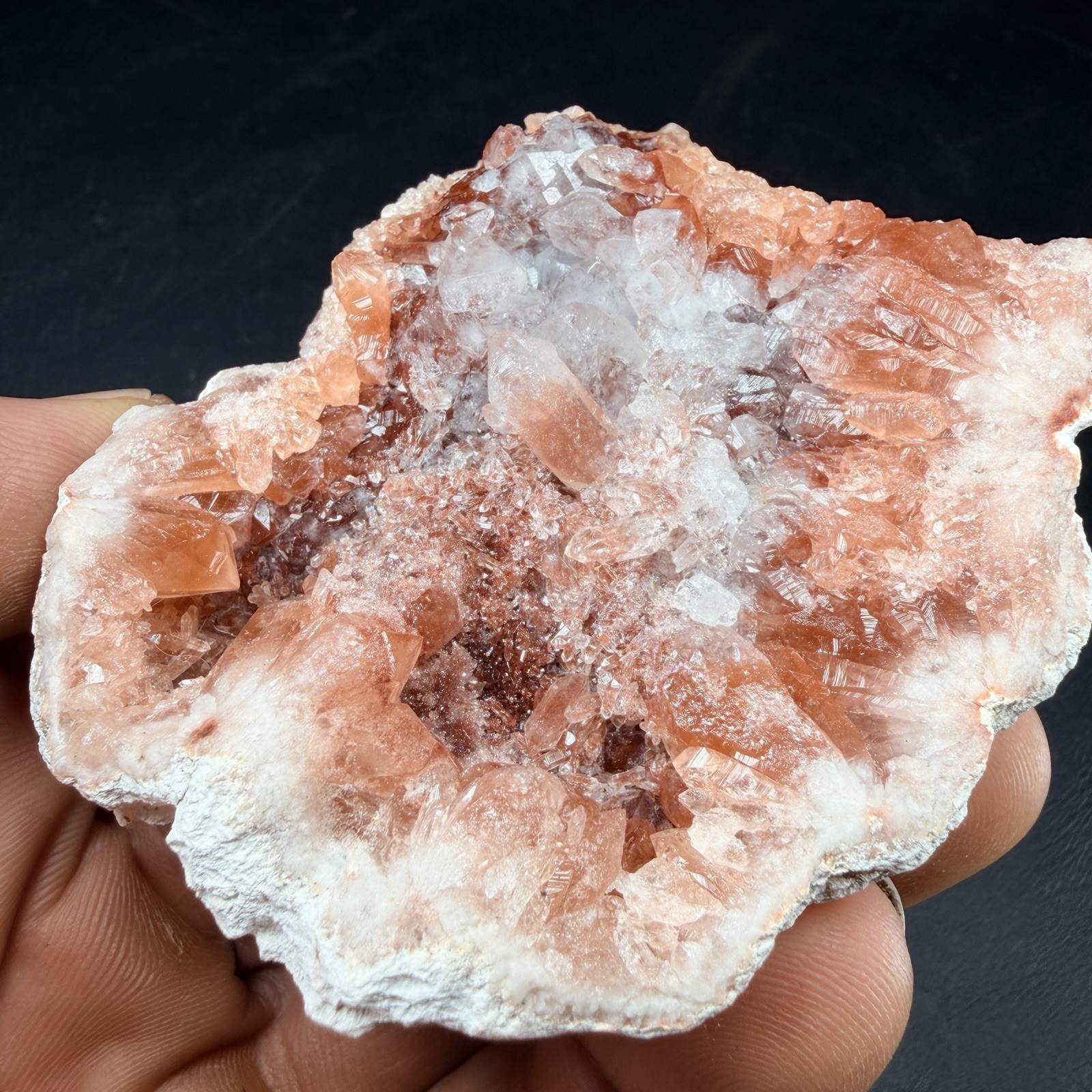 Pink Amethyst Quartz Crystal from Geode Patagonia, Argentina *Video*