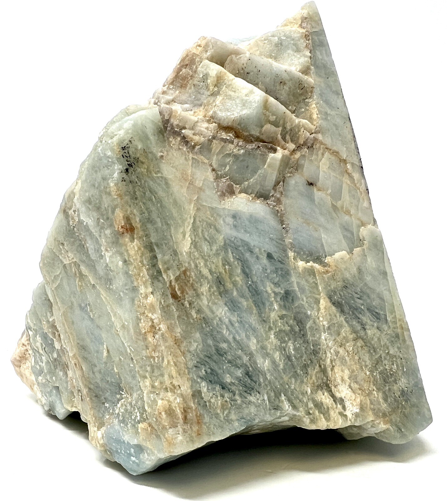 Loose Natural Stone – United States: Raw Aquamarine 455g