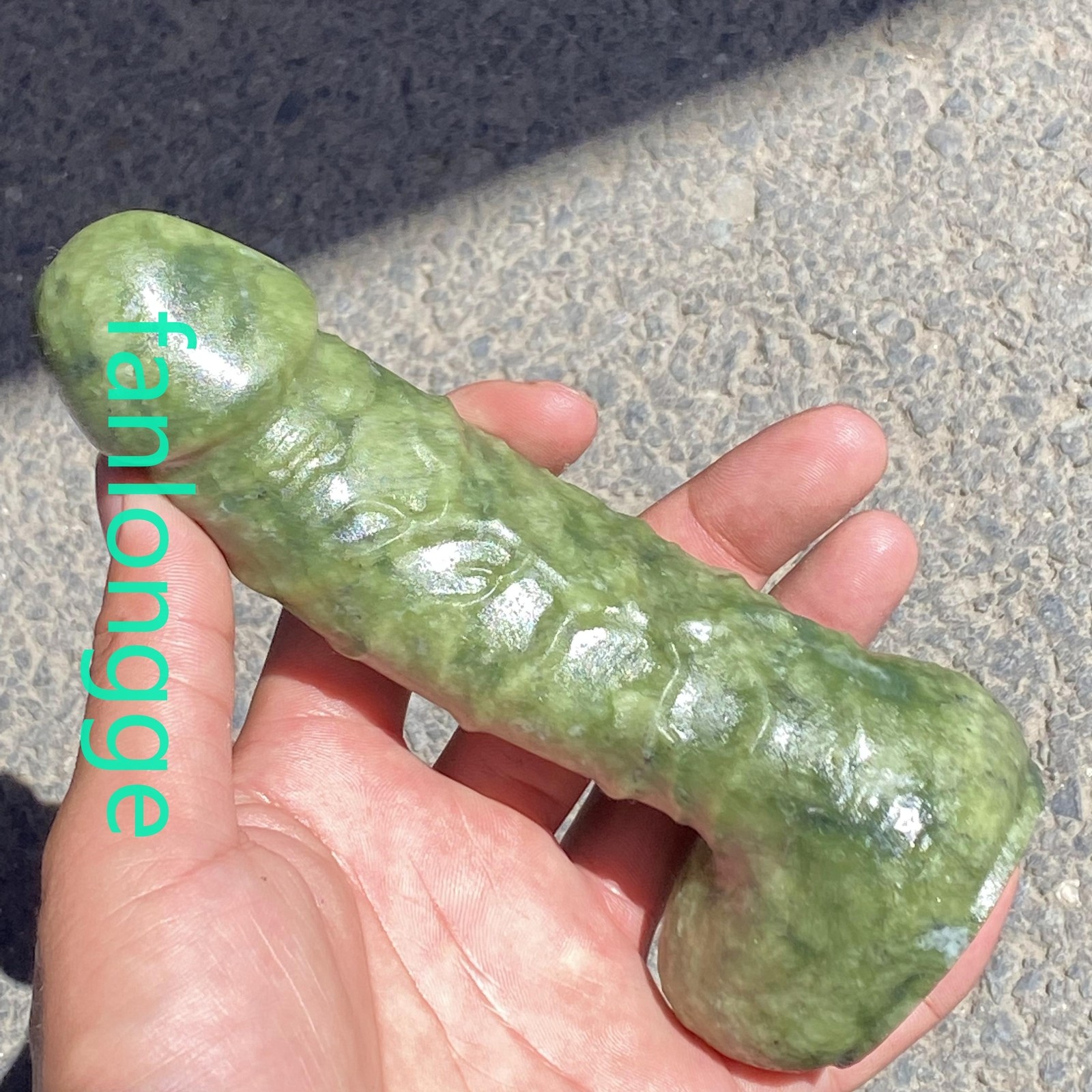 6″ Wholesale Natural unknown male penis Quartz Crystal Carved Figurines 1pc