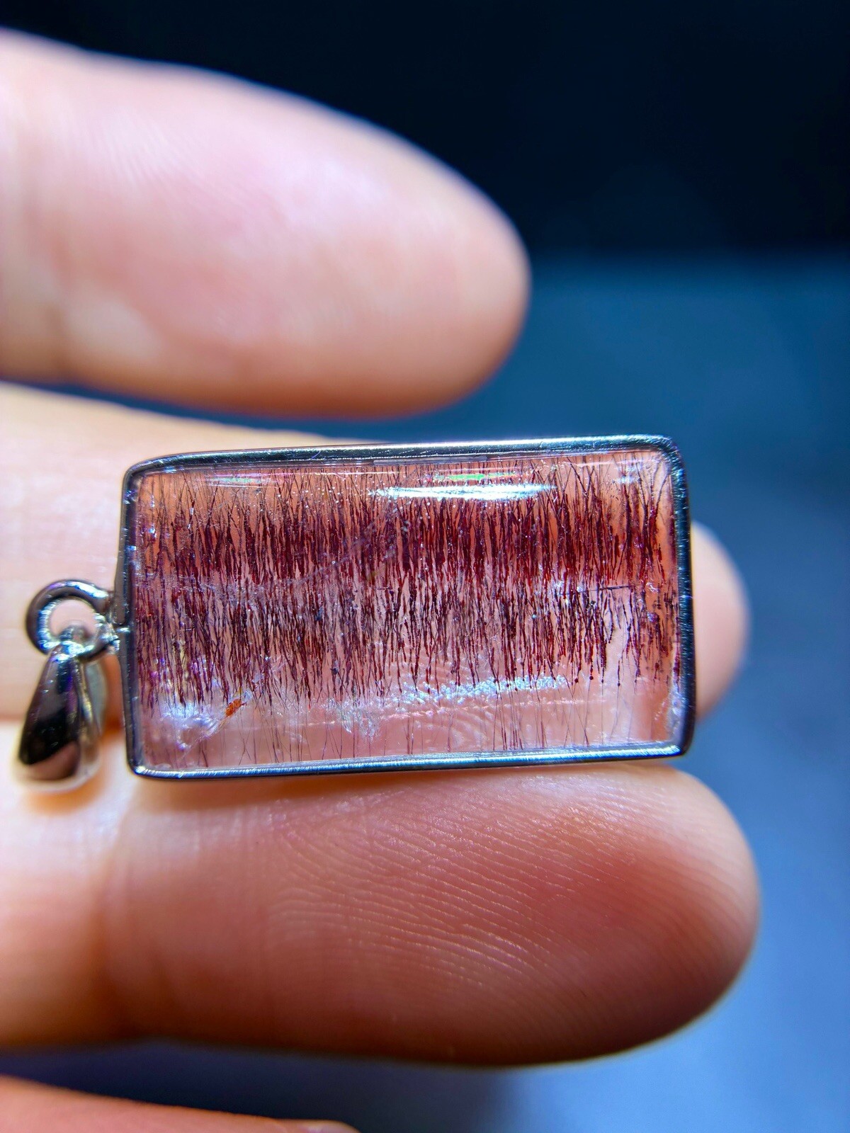 Natural Purple Crystal Purple Super Seven Casual Brand Pendant for men and women
