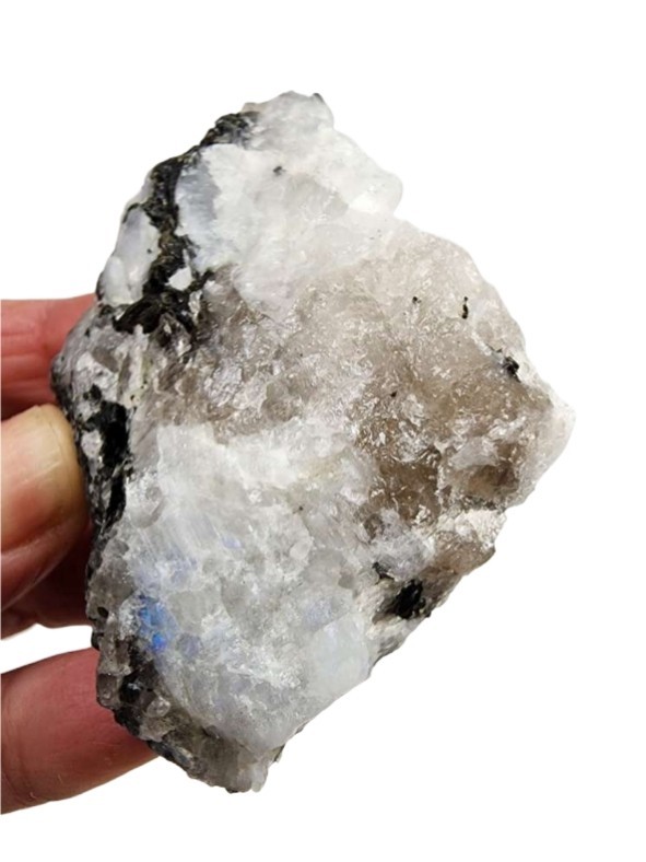 White Moonstone Rough Stone India 63.3 grams