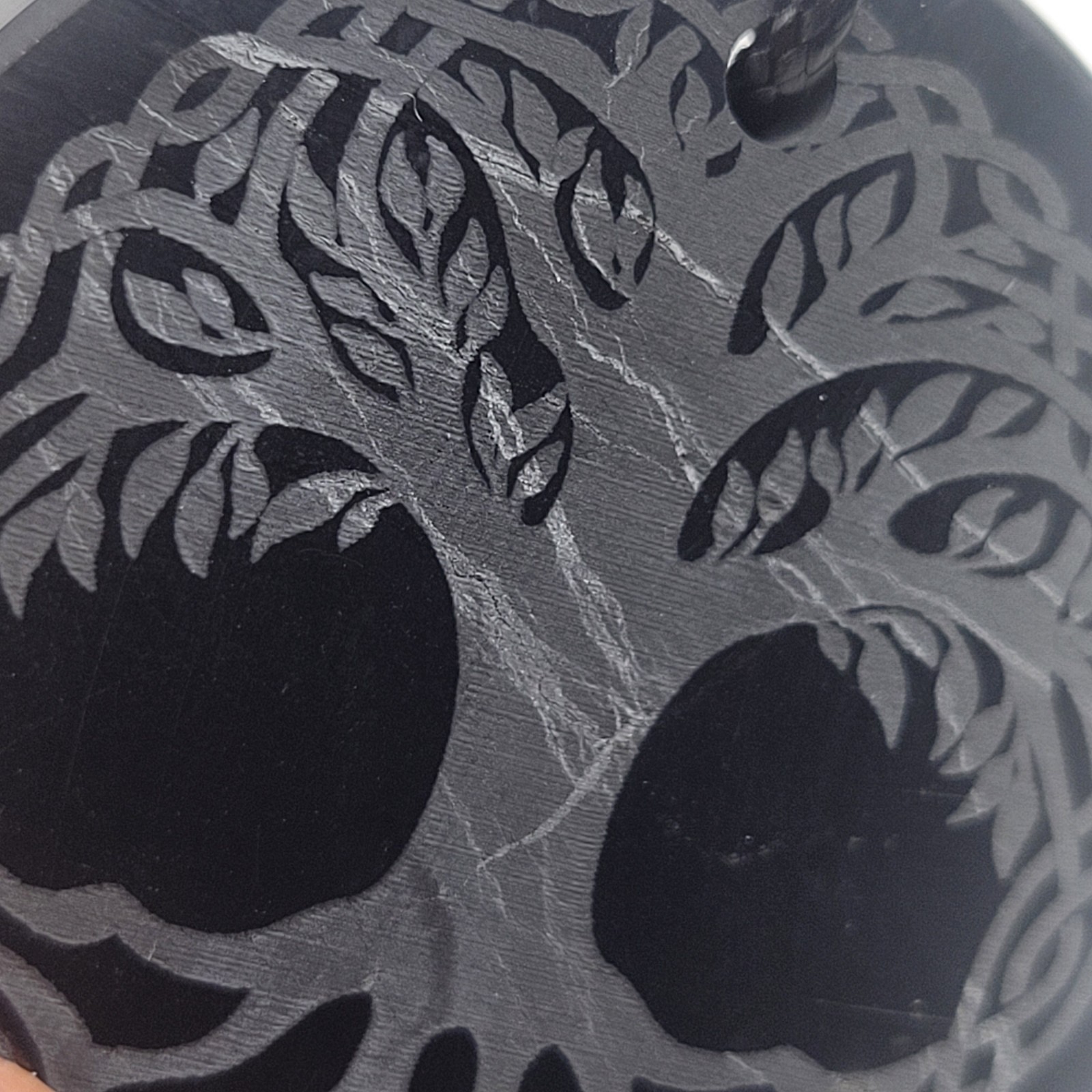 Shungite World Shungite Pendant Engraved Tree of Life – Celtic / 50 mm / 1.96″
