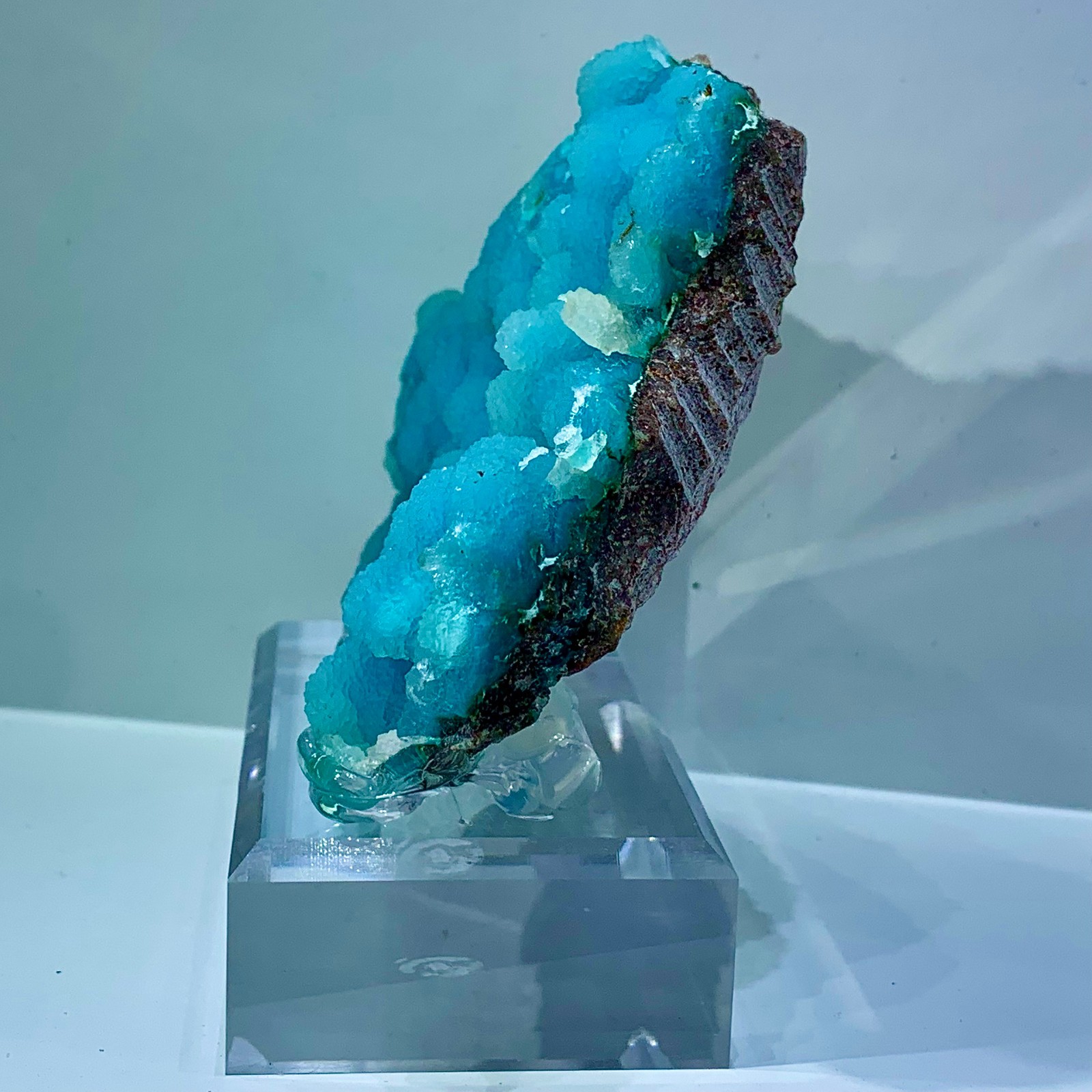 300g Natural spherical hemimorphite Gorgeous rough raw Crystal Mineral Specimen