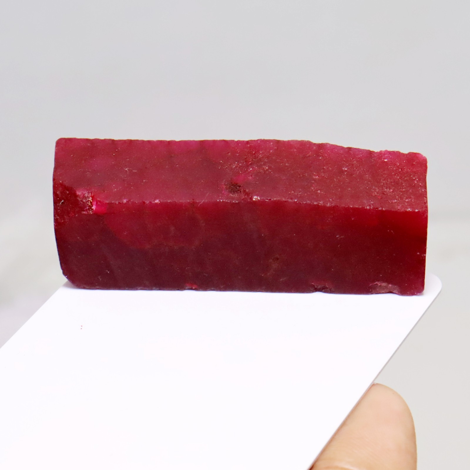 BURMA Red Ruby Rough Certified Loose Gemstone Uncut 223 CT