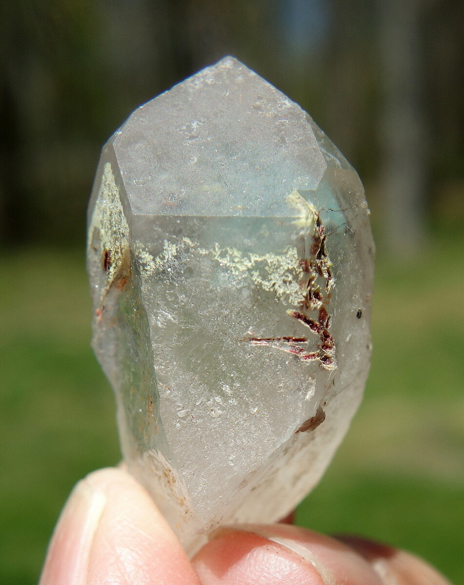 Sweet Ajoite Phantom in Quartz Crystal – South Africa