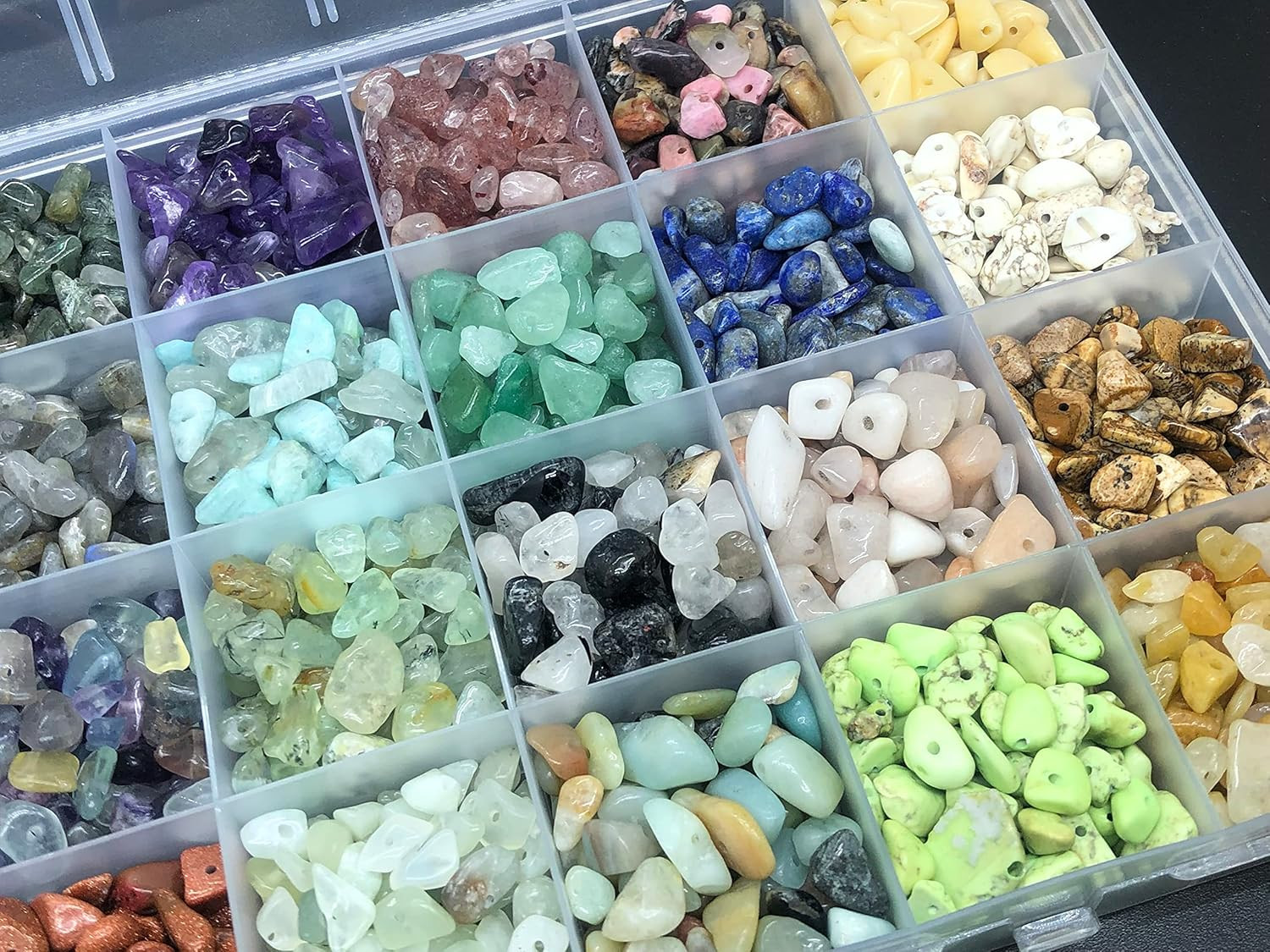 Gemstone Beads Natural Irregular Shaped Stone Chips Crystal Energy Healing Power
