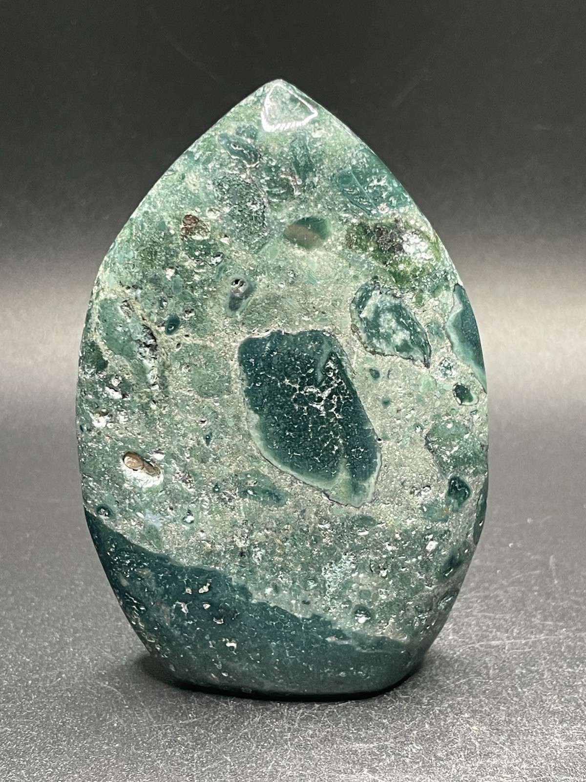 Green Jasper Teardrop 166g