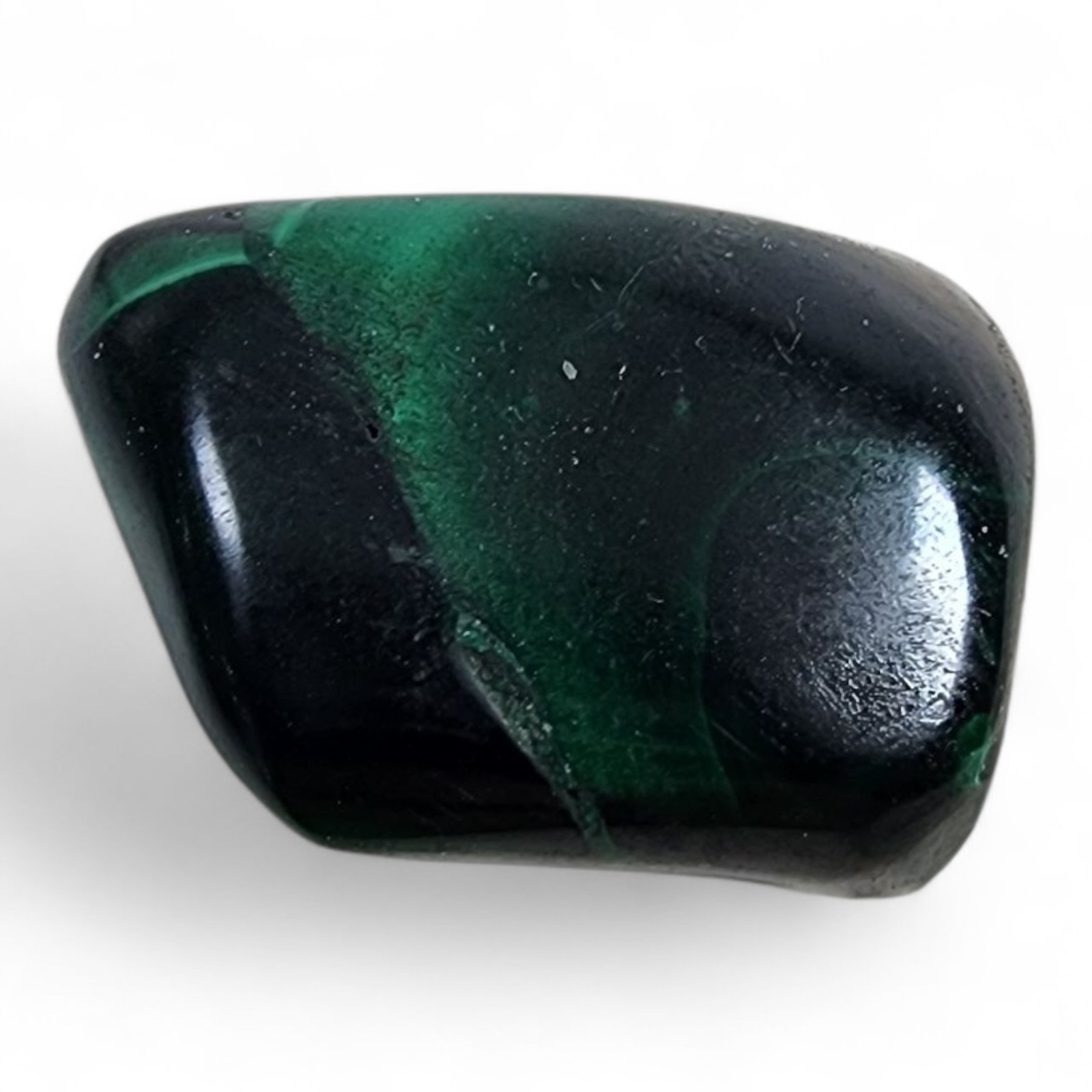 Malachite Polished Stone from the Congo 28.2 grams