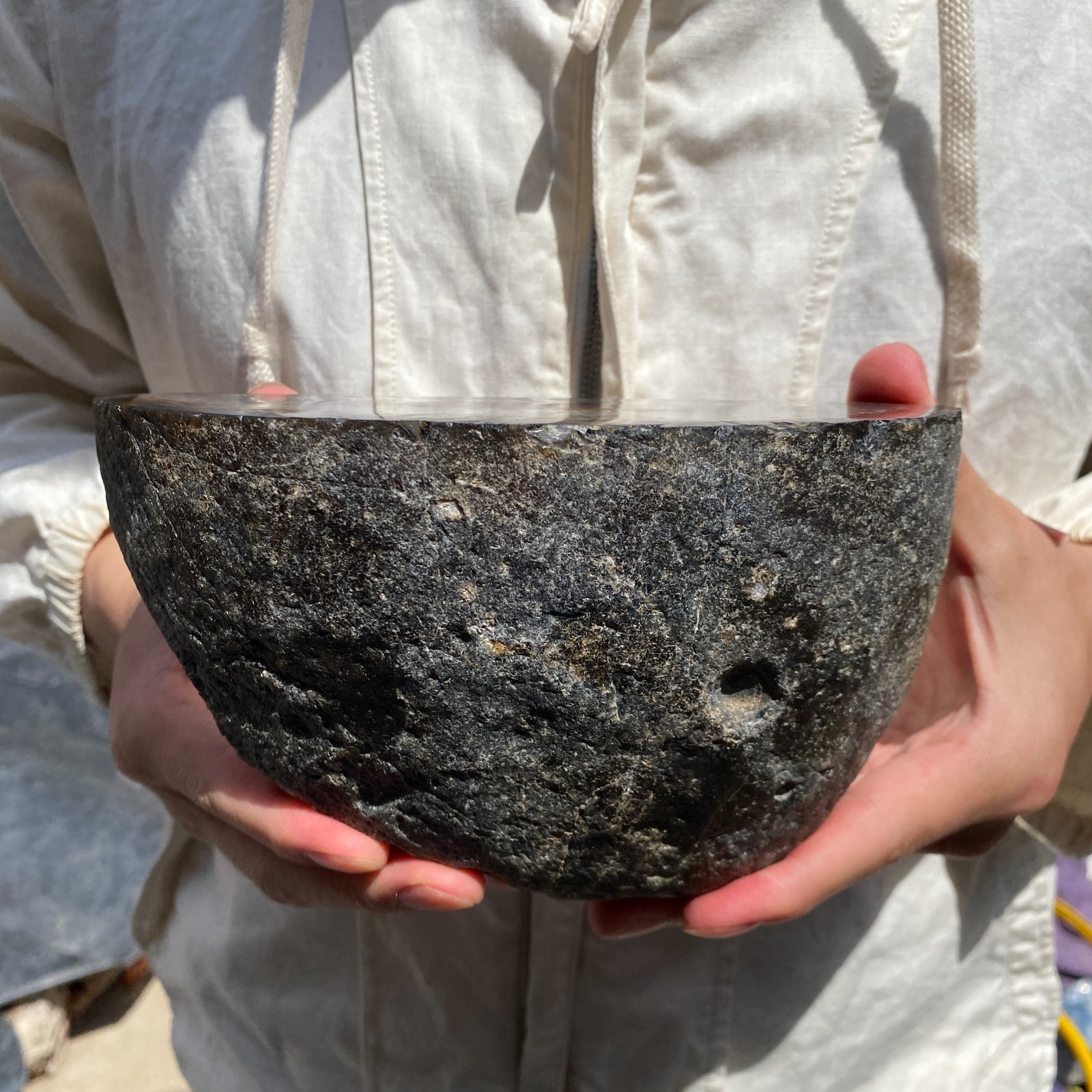 2200G Natural Beautiful Agate Geode Druzy Extra Gemstone specimen healing