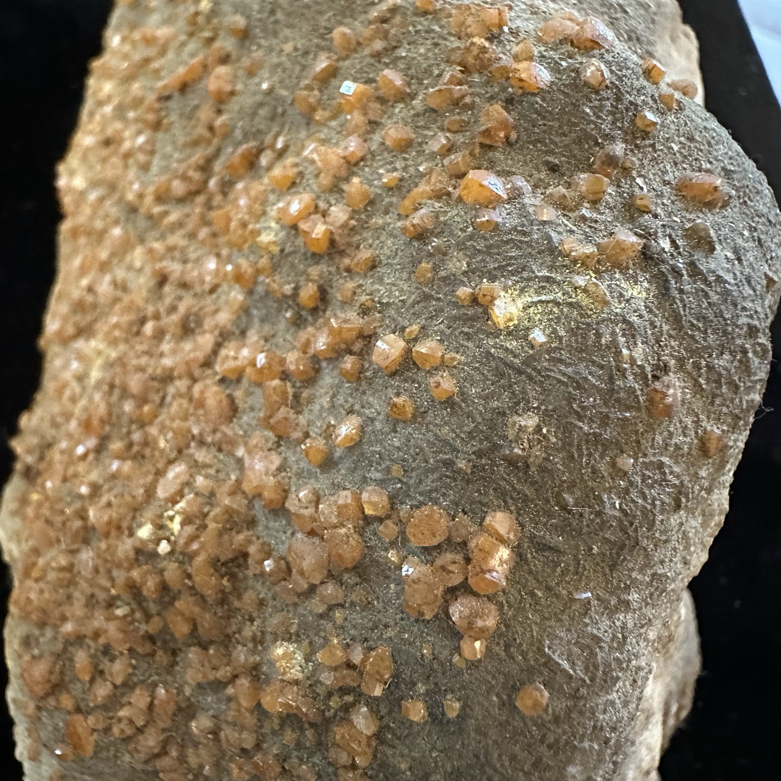 Spessartine Garnet Crystal Matrix Specimen Large Natural Orange Garnets 32oz