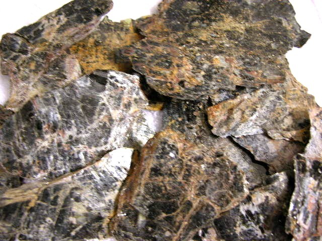 Biotite mica crystal red/tan tabular book form 1/2 pound lot 3-7 pieces 1-4 inch
