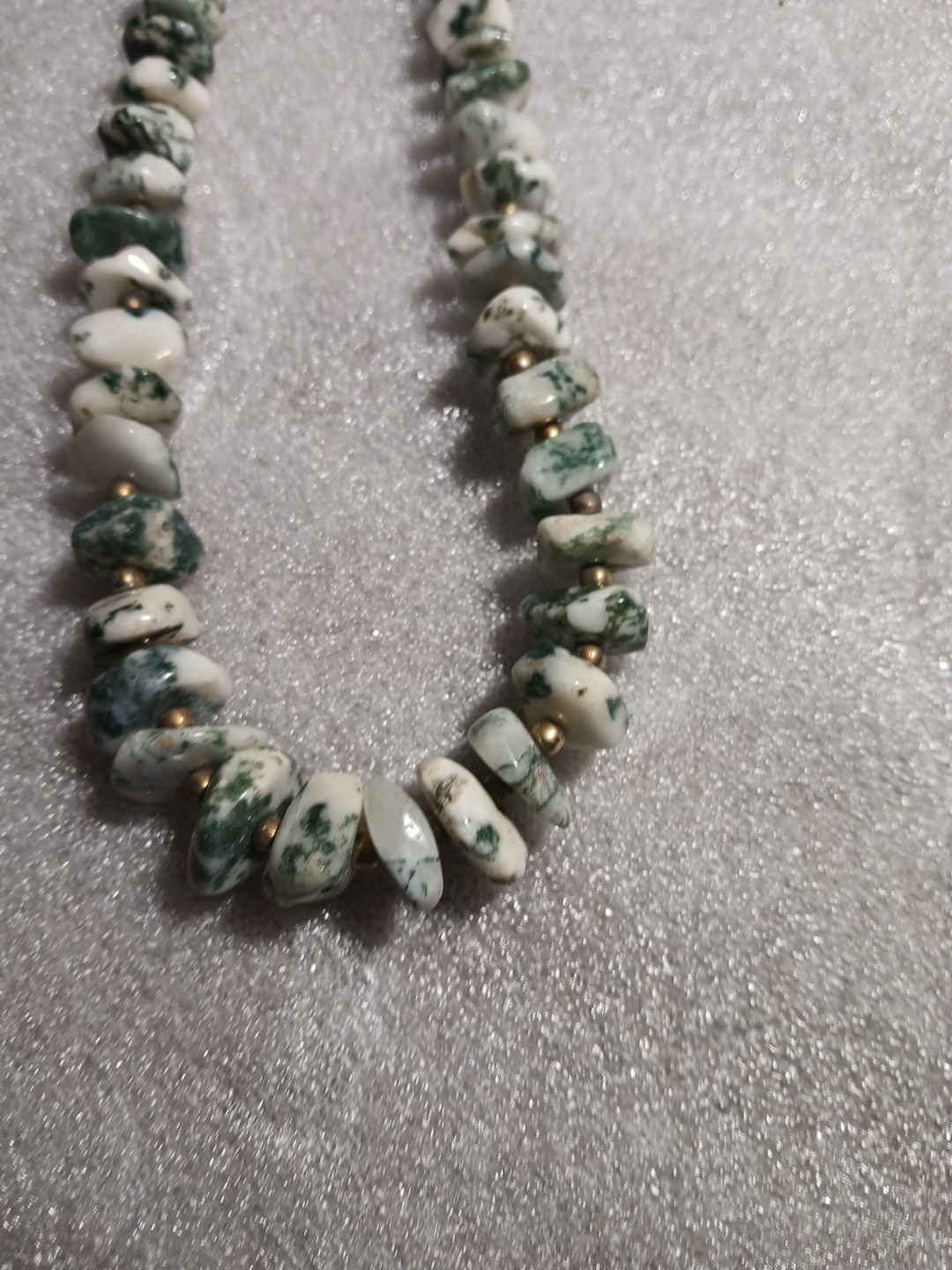 58 Gram Tree Agate Choker
