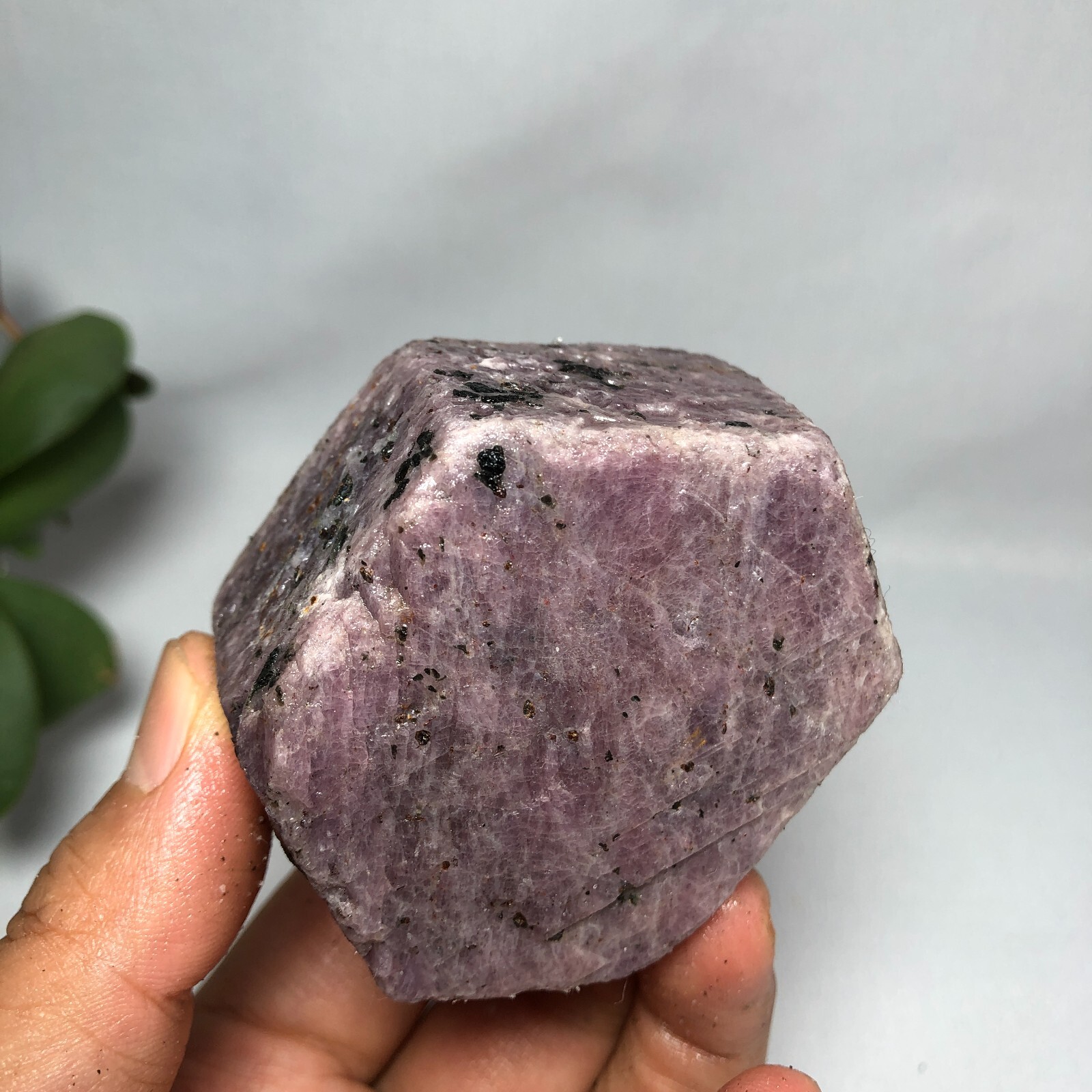 302g Natural Red Corundum Ruby Crystal Rough original Mineral Specimens g6719