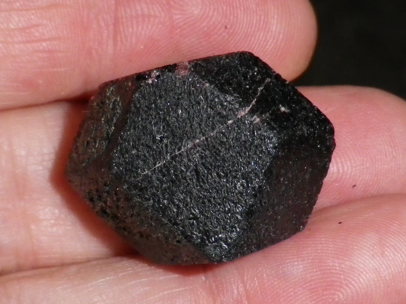 Deep Red Medium Large Garnet Crystal (Almandine ) 29.8g