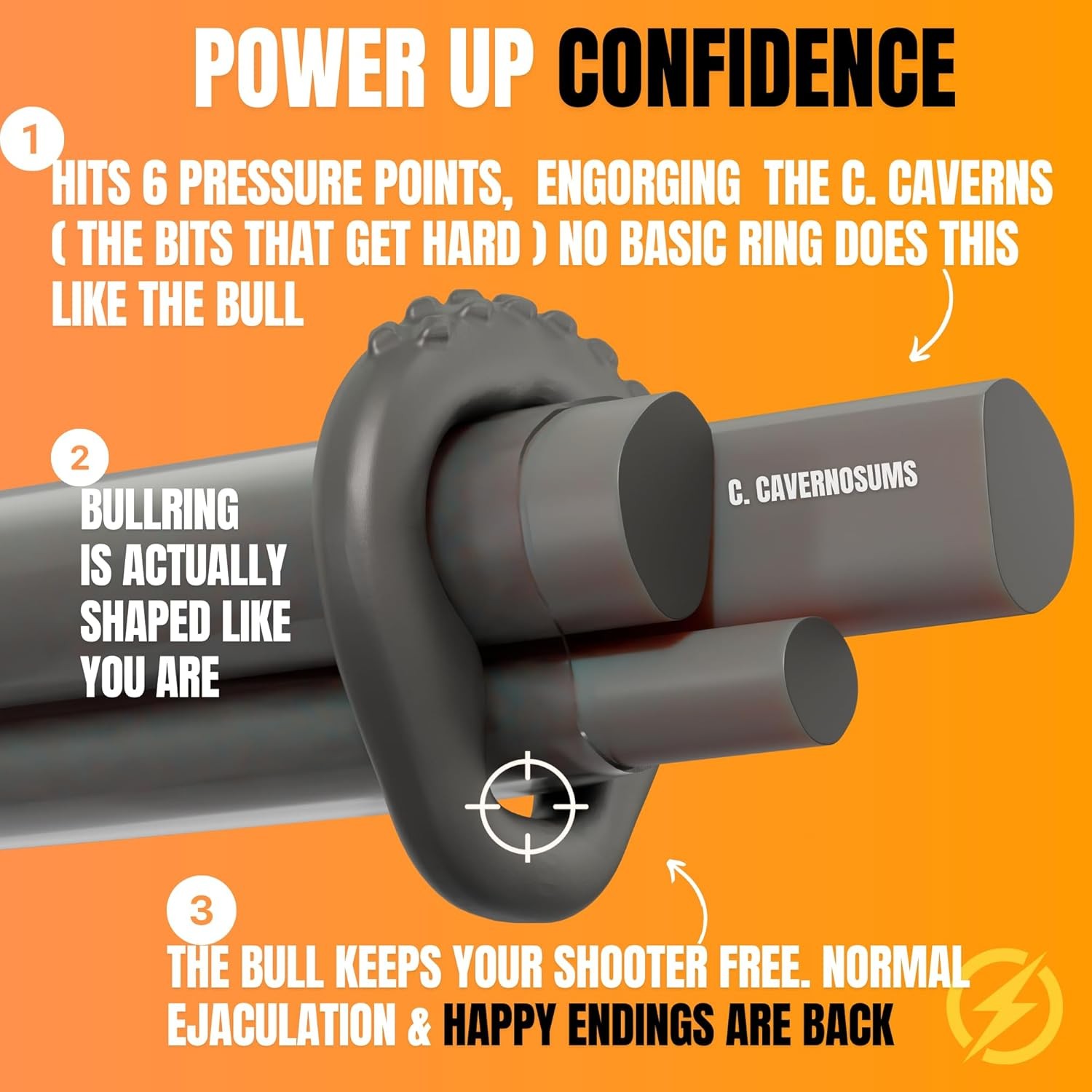 4 Pack Rock Solid Performance & MAX Stamina- 6 Pressure Points for Staying Power