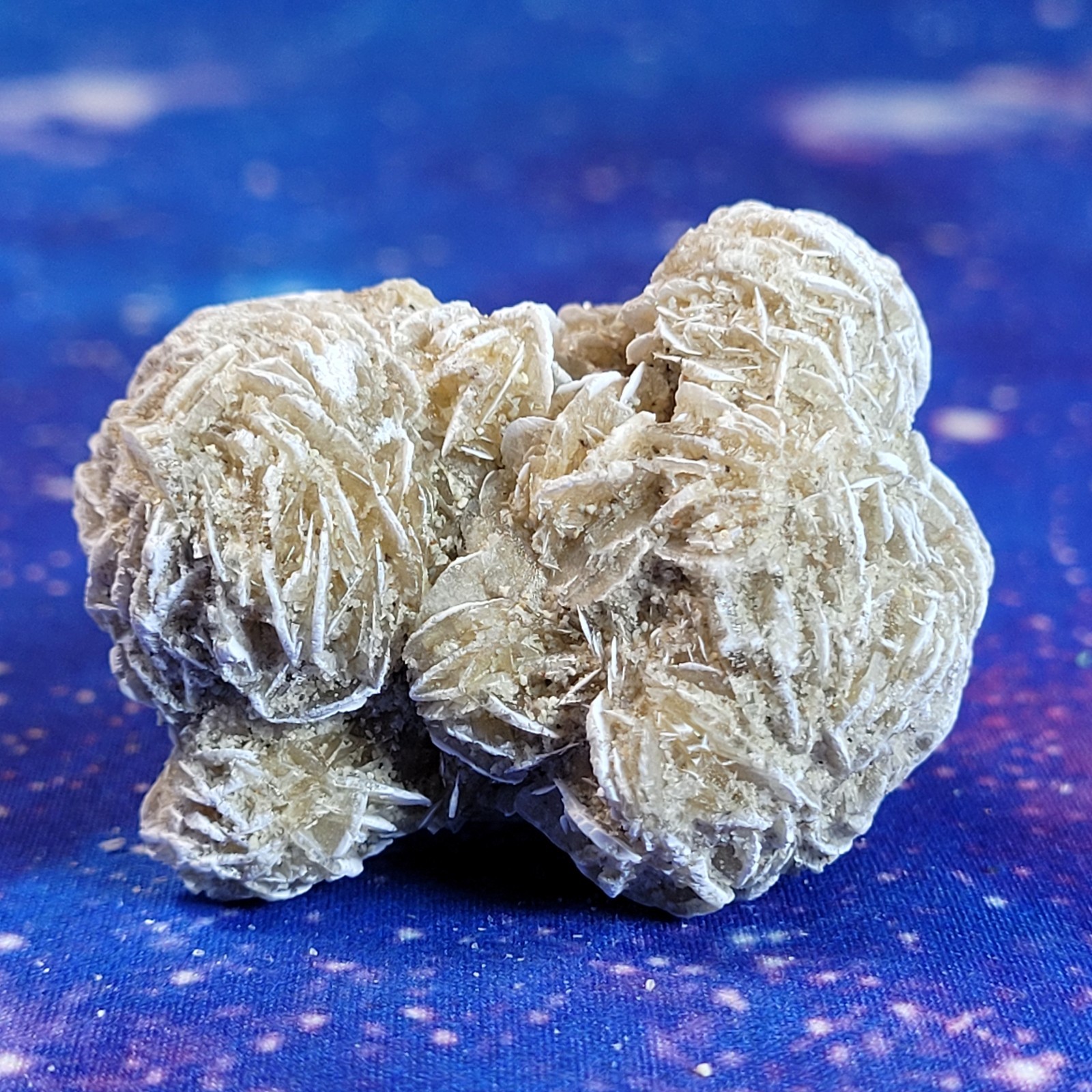 Desert Rose Selenite Gypsum Crystal Cluster 33.3g 1.8″ Natural Specimen *Video*