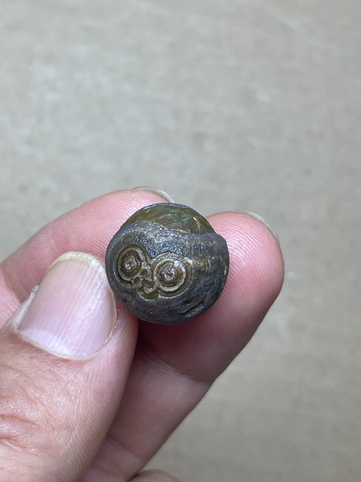 19mm Beautiful Natural agate Gobi agate eye agate cute collection