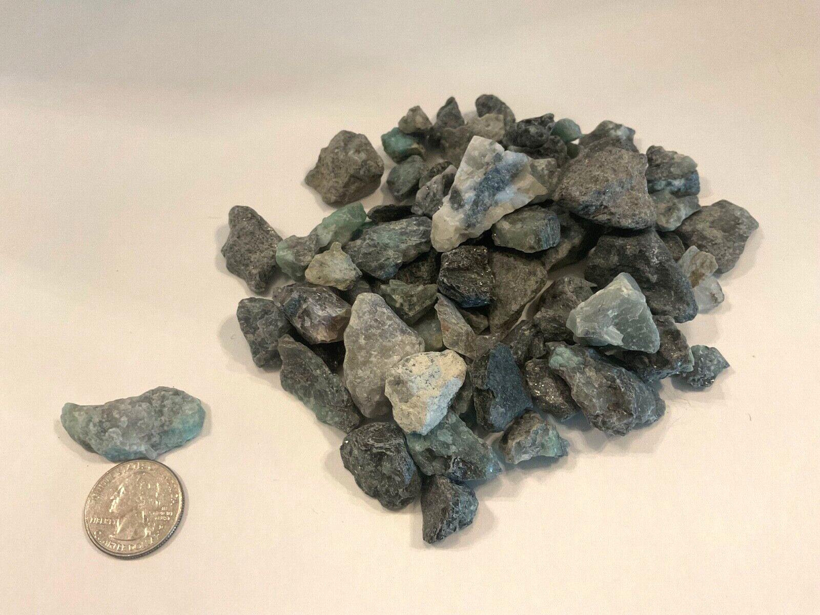 2-4cm Raw Rough Emerald Stone Mineral Rocks Reiki Healing Energy Crystal