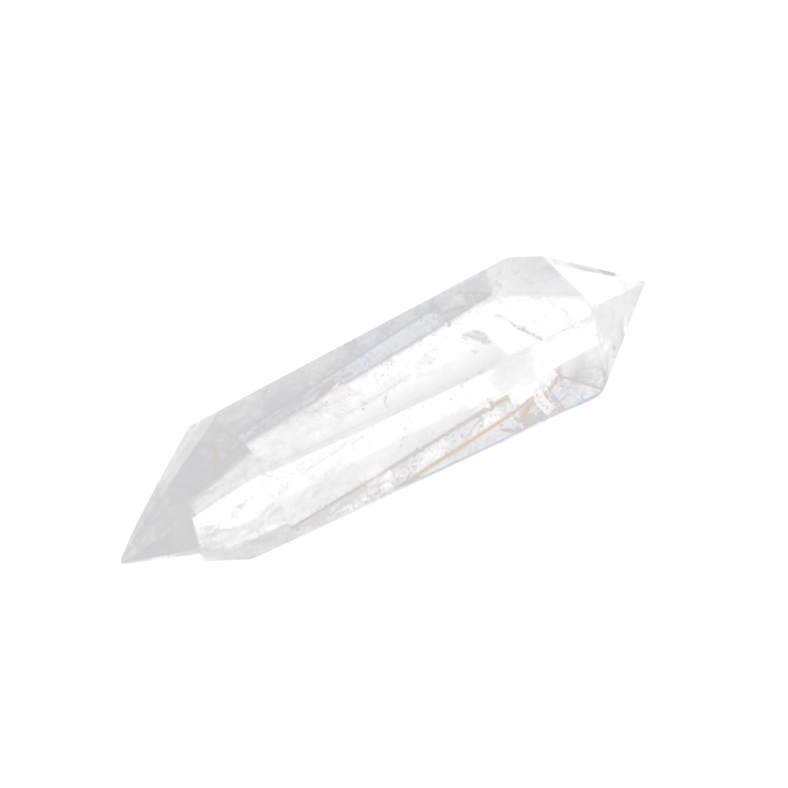 5-6cm AAA 100% Natural Crystal Rock DT Wand Point Healing 2cm Diameter