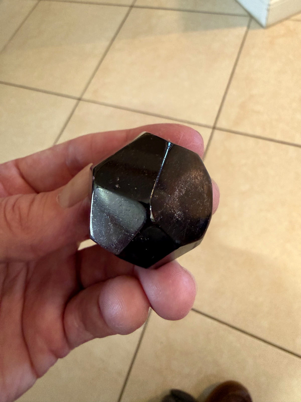 Red Garnet Crystal Gemstone Trapezohedron Carved Shaped Specimen 008