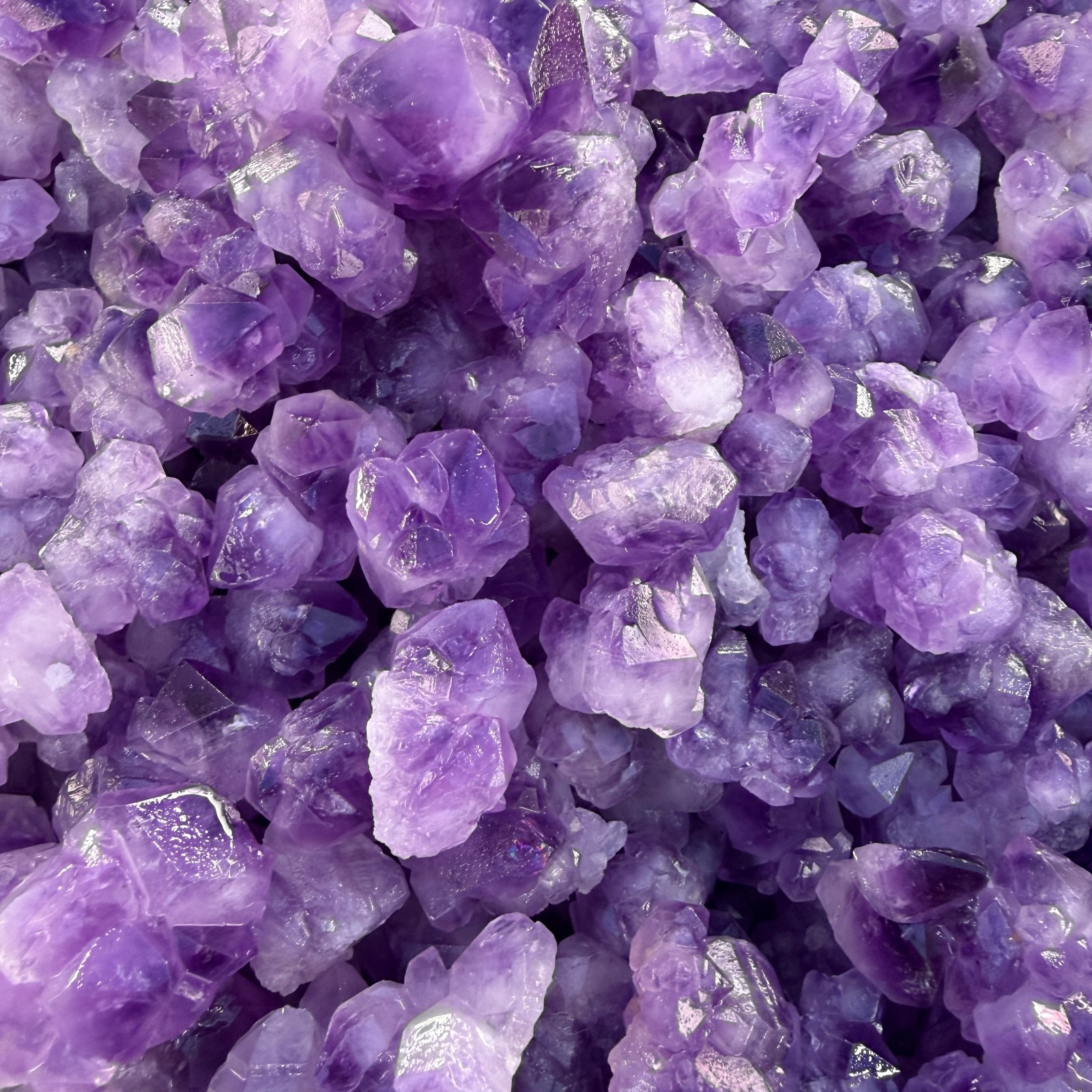 2.2LB Natural amethyst Quartz raw gemstone mineral Crystal healing Reiki decor