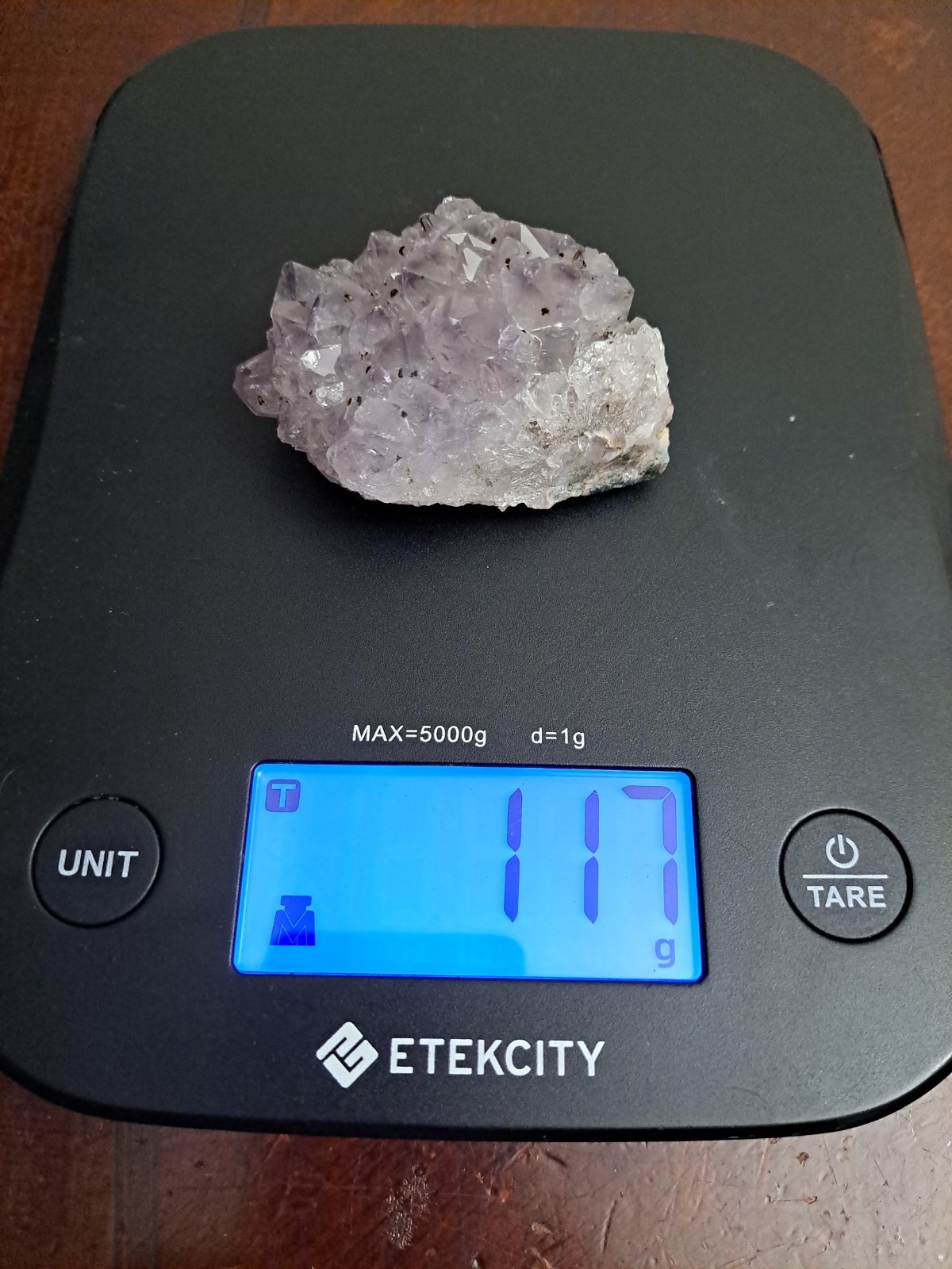 Natural Amethyst Light Purple Beautiful QUARTZ Geode Crystal Cluster