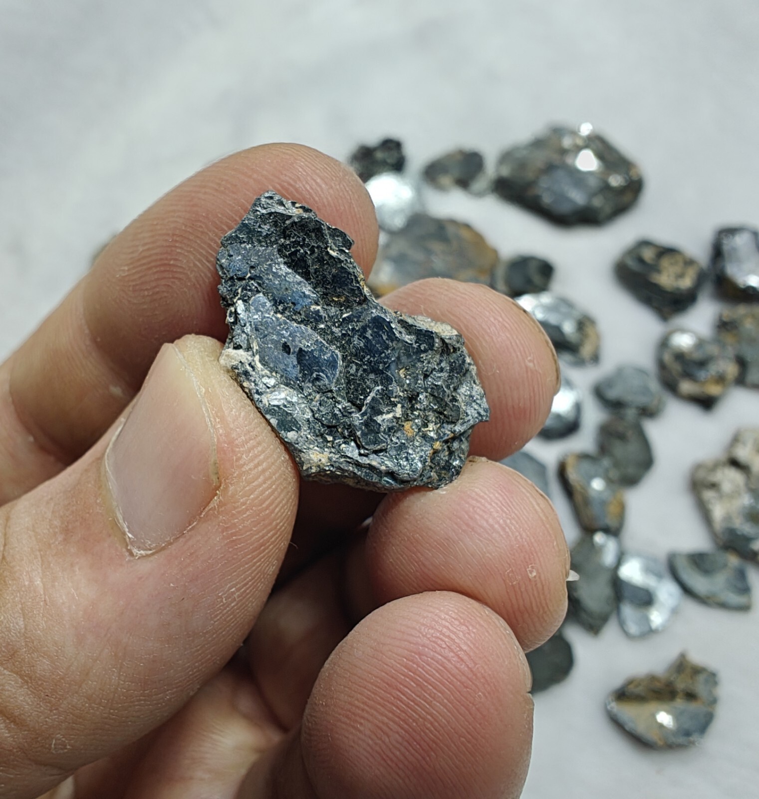 220 grams Natural Hematite Collection
