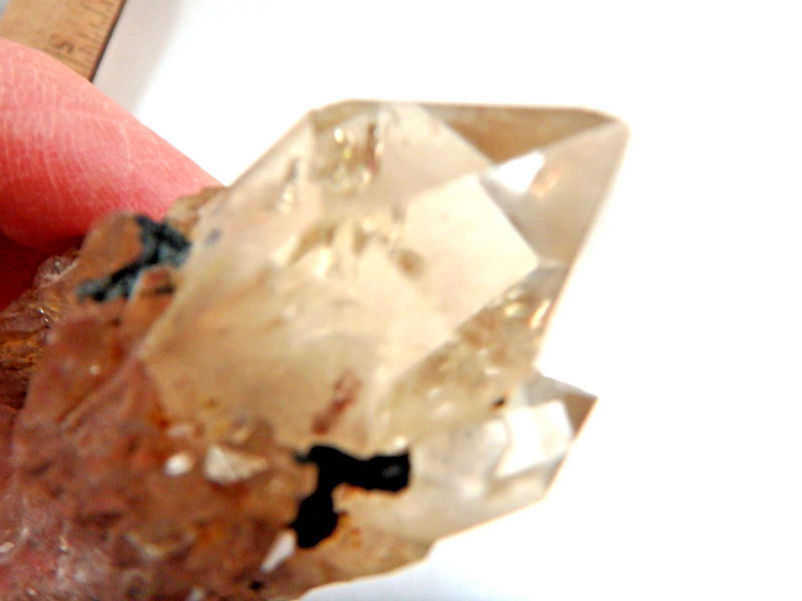 Crystal Kundalini Citrine Natural 52.5 grams Lots of Sparkle Phantom Congo