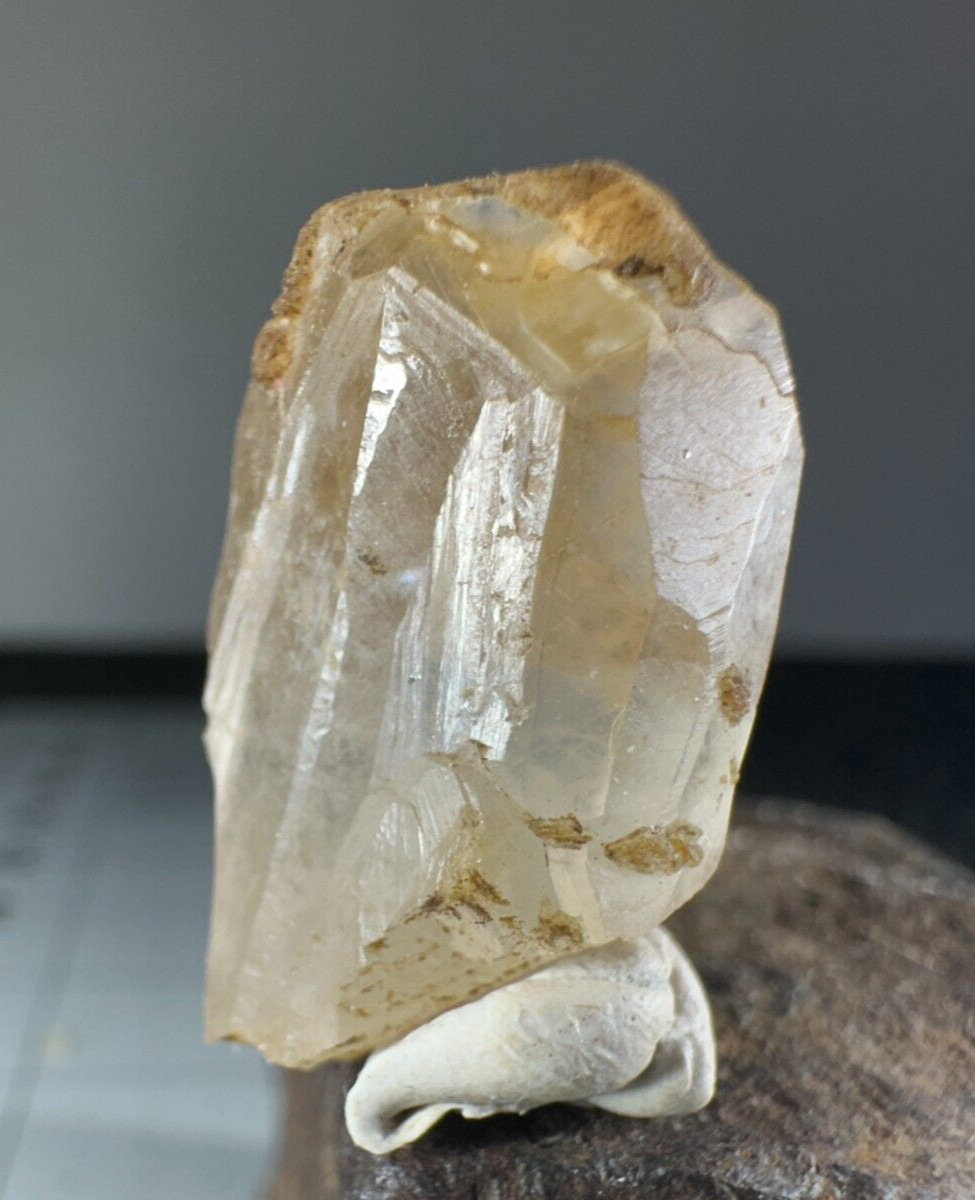 ➤ 1 Inch CLEAR “TRIANGLE” CALCITE Pleasant Ridge Rensselaer Indiana VIDEO➤535