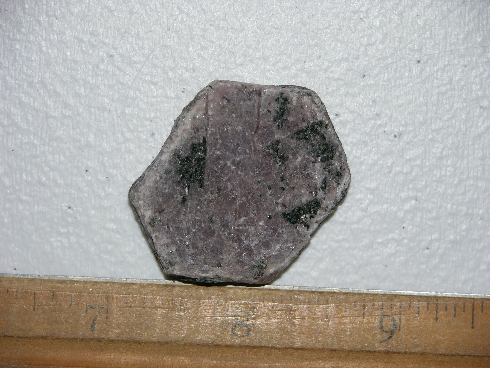 Ruby Recorder Crystal natural red ruby Madagascar 1 1/8 x 1 1/2 inch R29