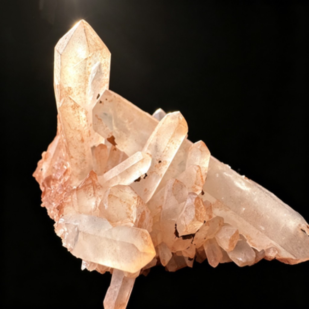 Natural Untreated Crystal Cluster, Raw Mineral Specimen for Healing & GIFT