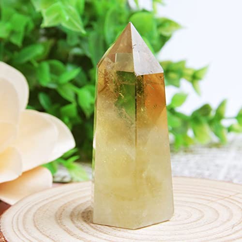 1Pcs 5-6cm Smoky Citrine Quartz Obelisk Crystal Wand Point Healing
