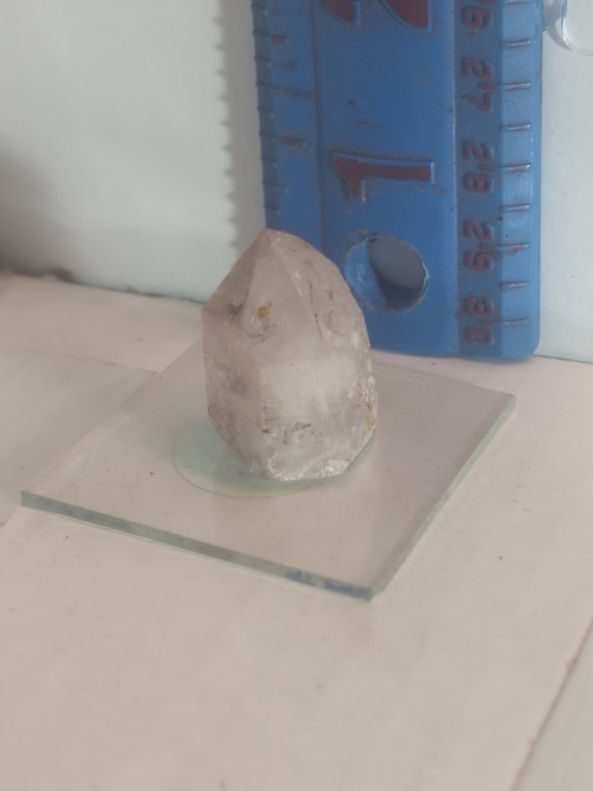 Rose Quartz Point Hand Dug Colorado United States Crystals Specimen Science